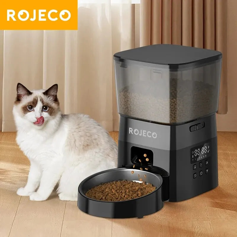 ROJECO - Distributeur de croquettes automatique 2L